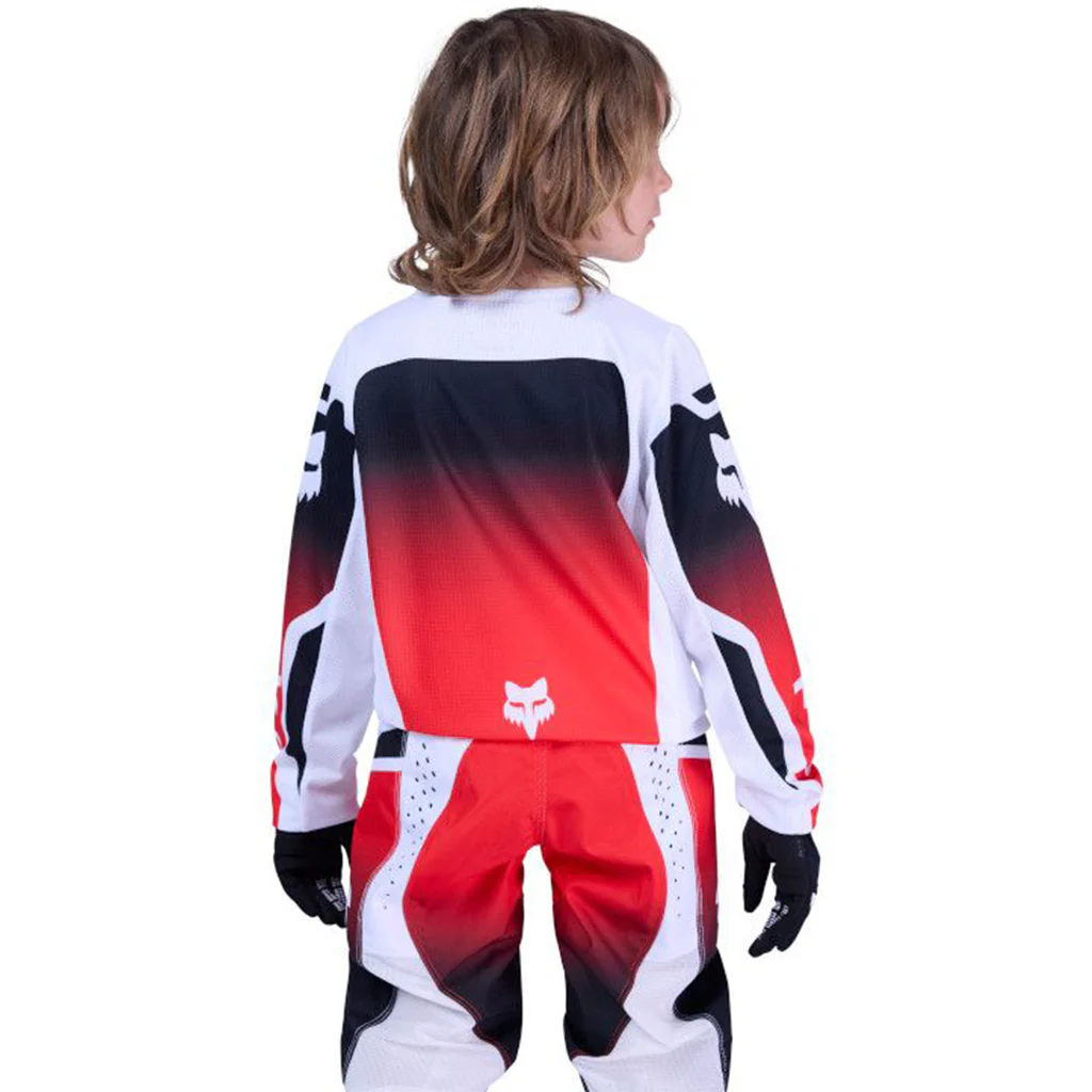 Fox - 2026 Youth 180 Shield Flo Red Jersey - Image 4