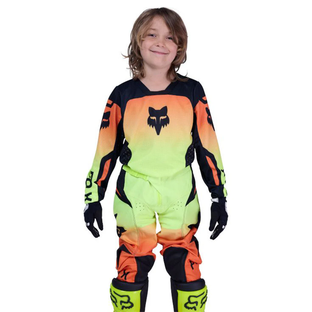 Fox - 2026 Youth 180 Shield Flo Yellow Jersey - Image 3