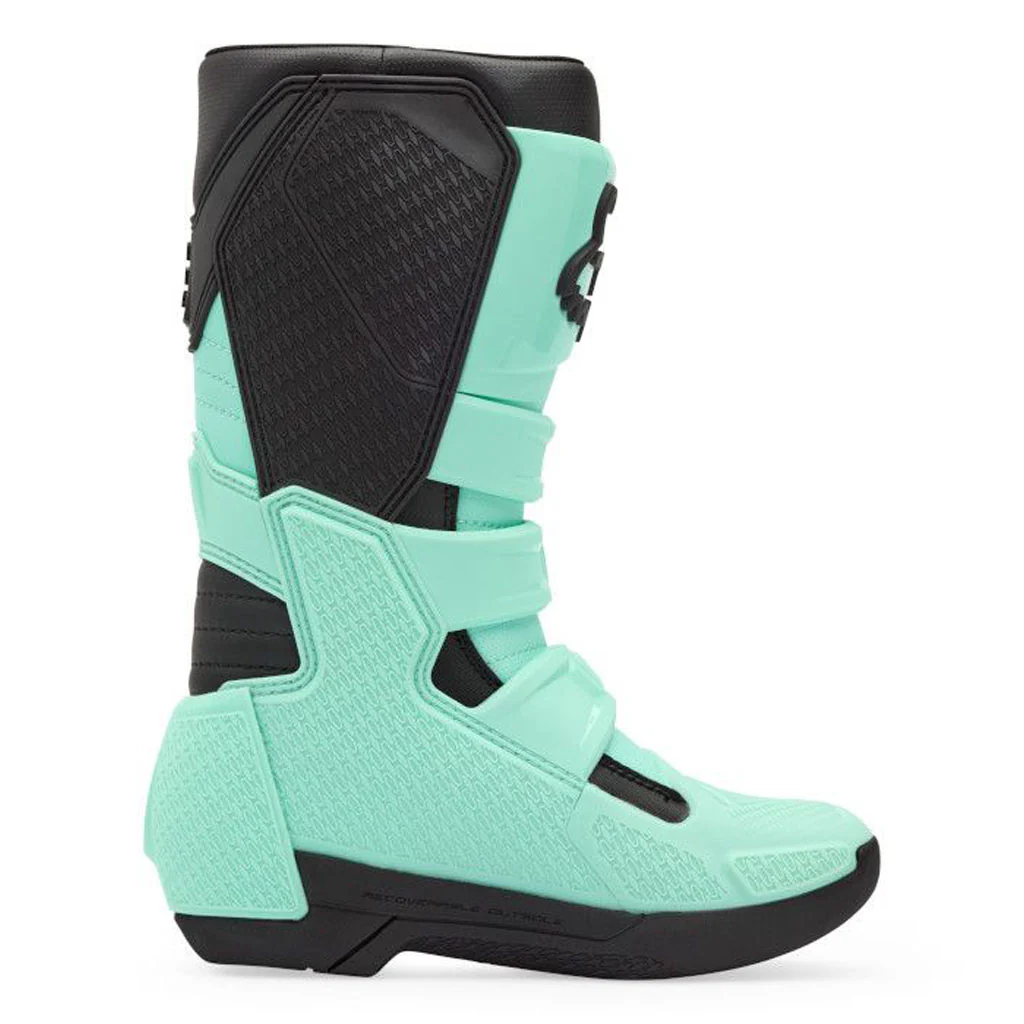 Fox - 2026 Youth Comp Teal Boots - Image 3