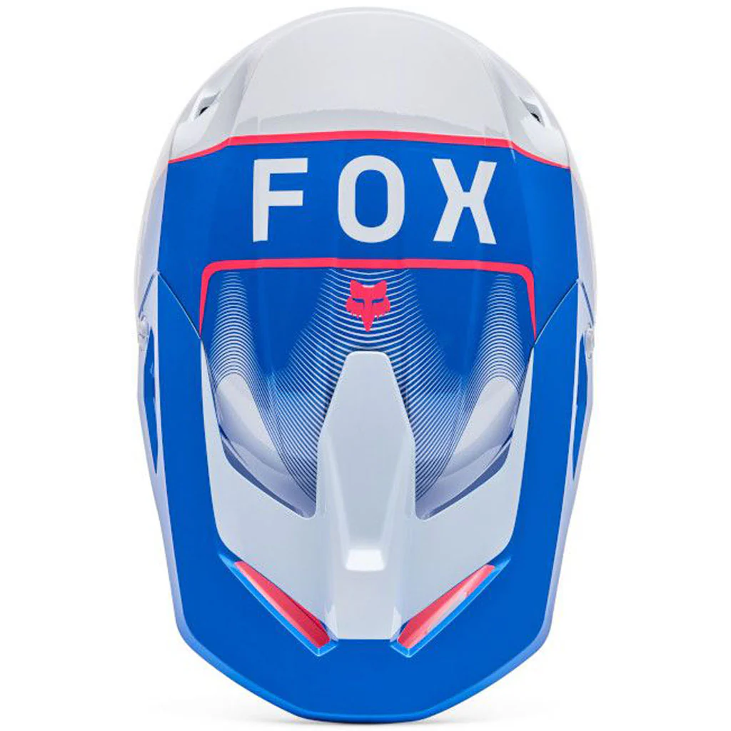 Fox - 2026 Youth V1 Collect Blue/Pink Helmet - Image 5