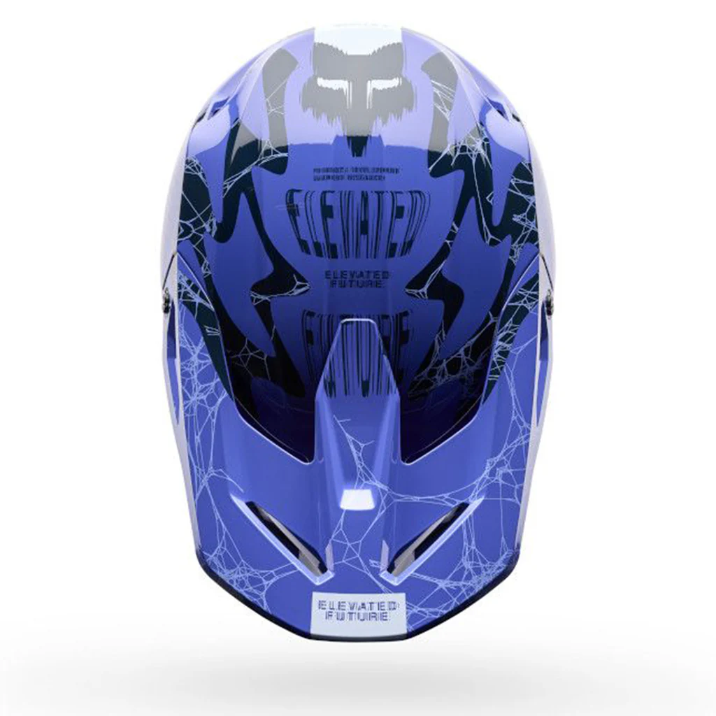 Fox - 2026 Youth V1 Diffuse Purple SE Helmet - Image 9