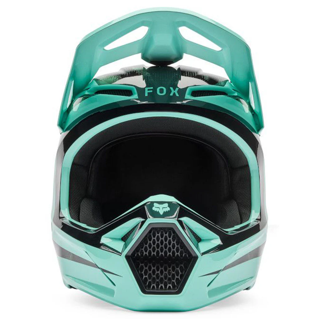 Fox - 2026 Youth V1 Kairos Turquoise Helmet - Image 3