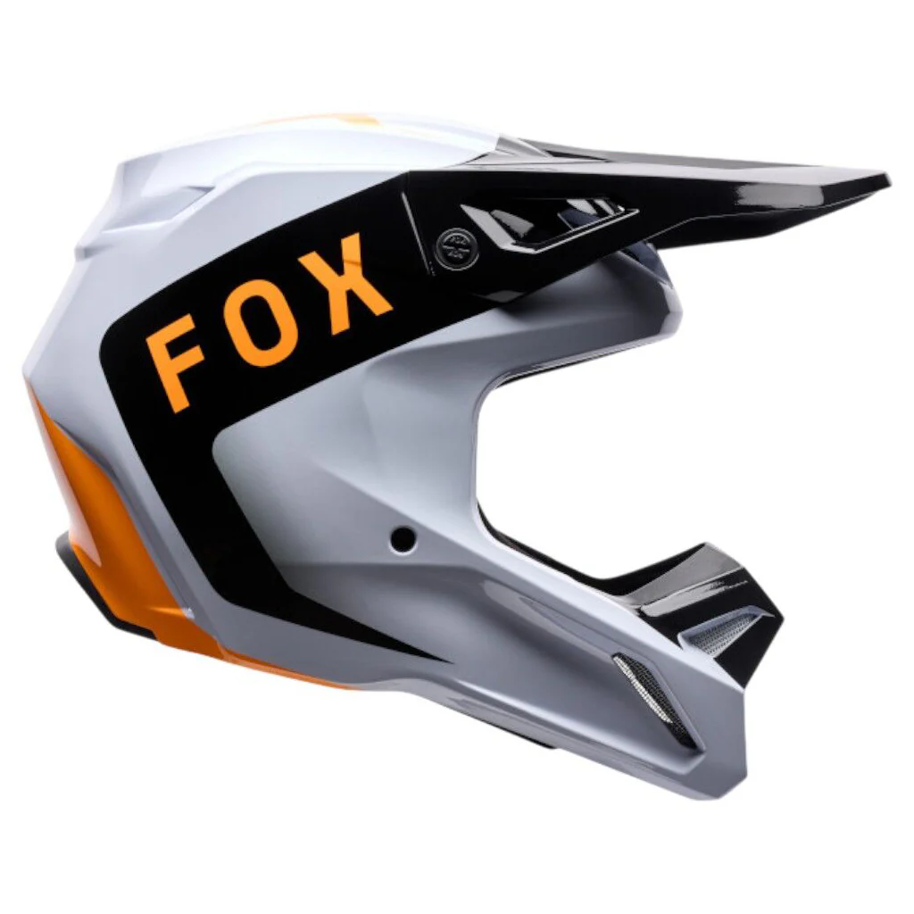 Fox - 2026 Youth V1 Noble Black/White Helmet - Image 2