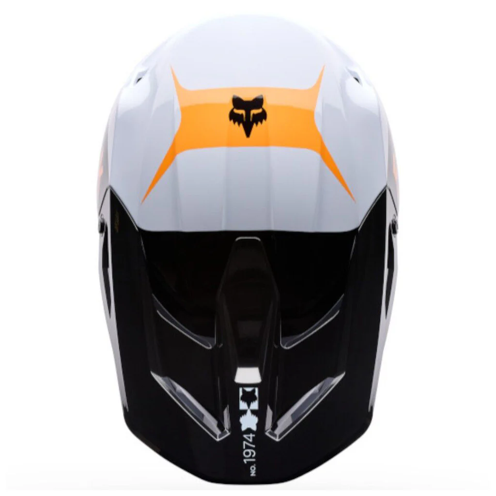 Fox - 2026 Youth V1 Noble Black/White Helmet - Image 5