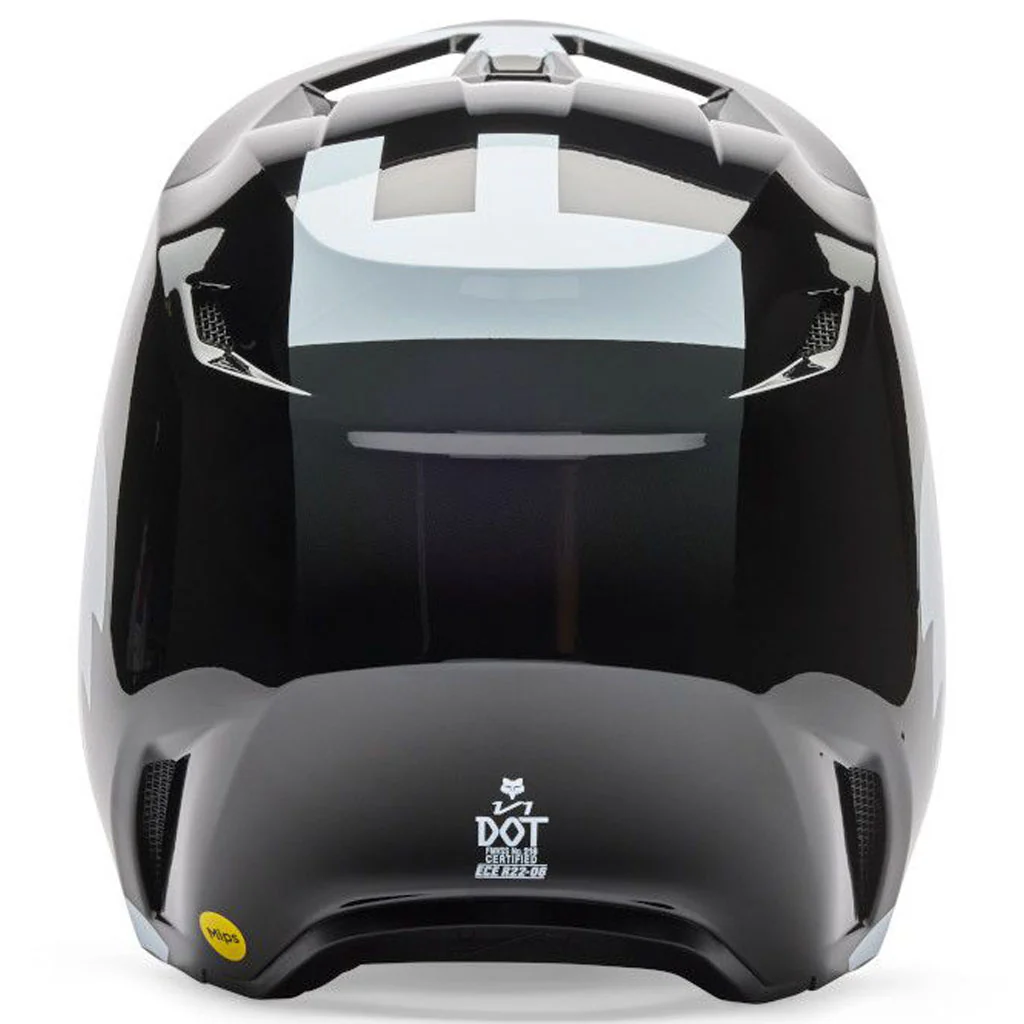 Fox - 2026 Youth V1 Shield Black Helmet - Image 4