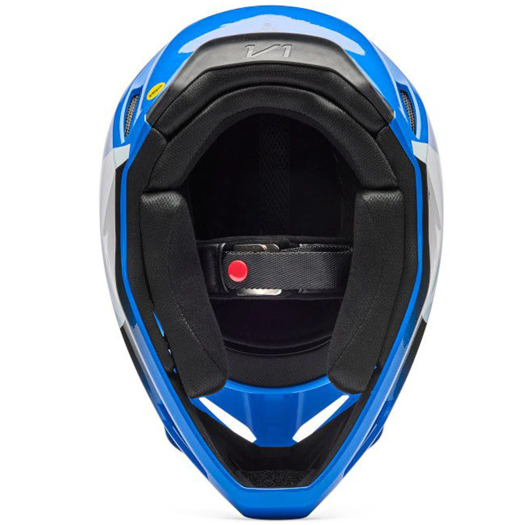 Fox - 2026 Youth V1 Shield Blue Helmet - Image 6