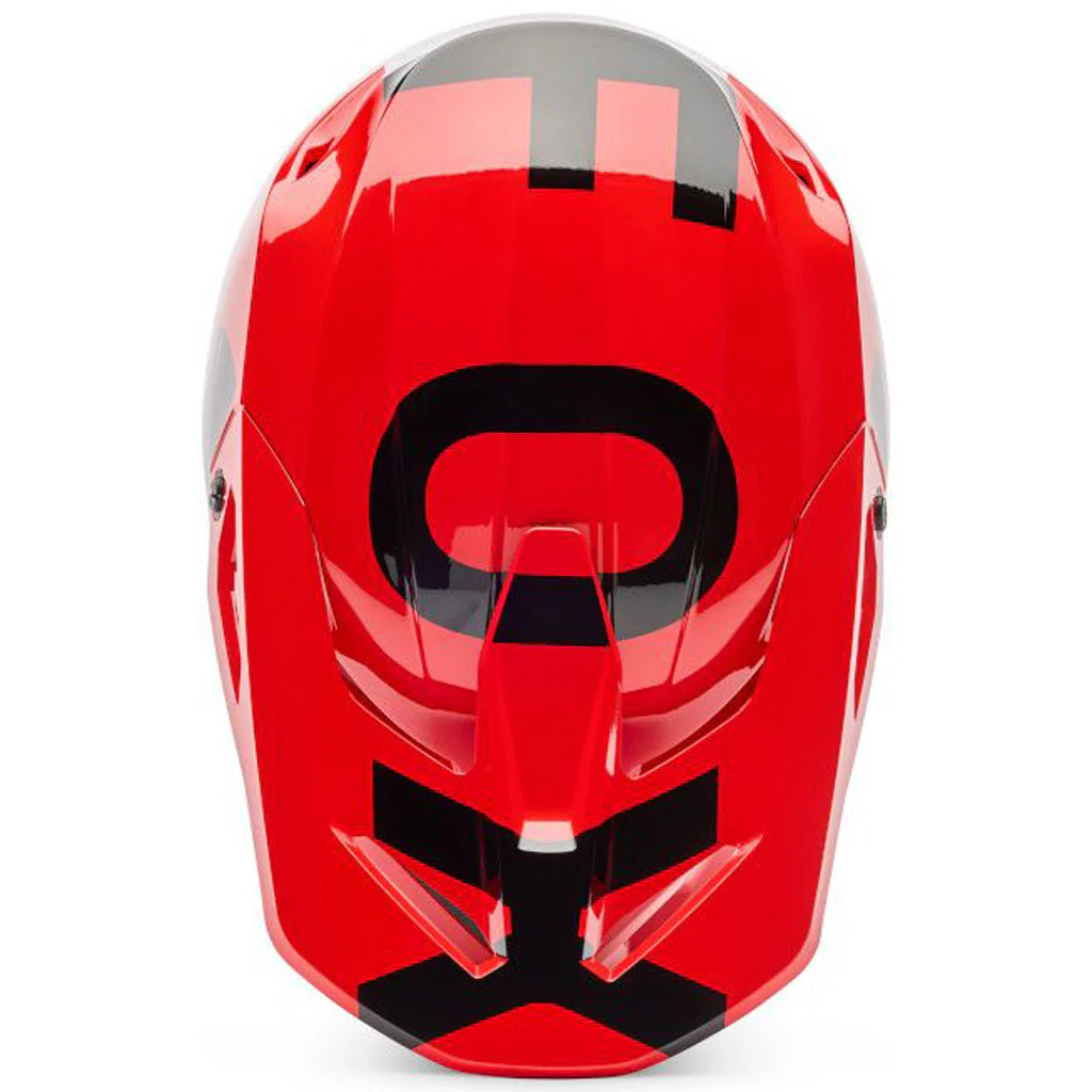 Fox - 2026 Youth V1 Shield Flo Red Helmet - Image 5