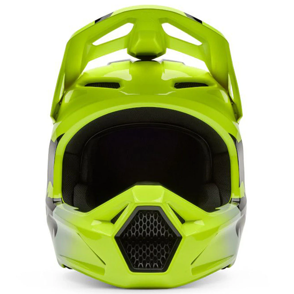 Fox - 2026 Youth V1 Shield Flo Yellow Helmet - Image 3