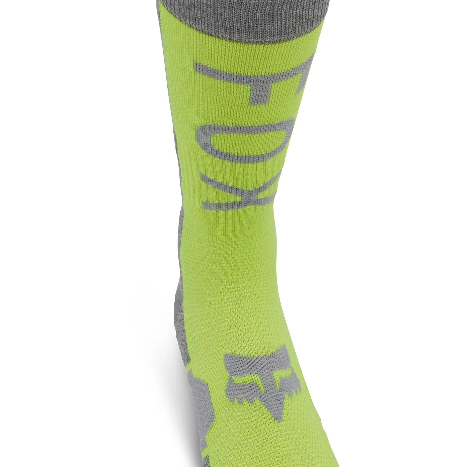 Fox - 2025 360 Divider Grey/Yellow Socks - Image 2