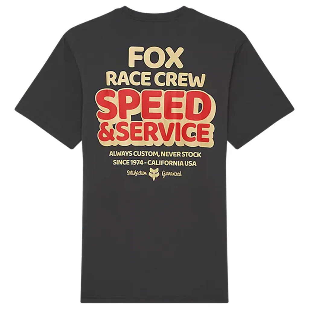 Fox - Always Custom Short Sleeve Prem Grey Tee - Image 2
