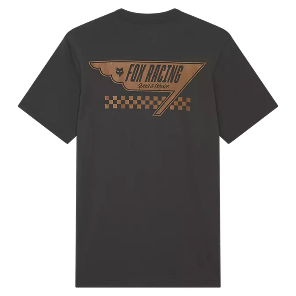 Fox - Billboard Short Sleeve Prem Grey Tee - Image 2