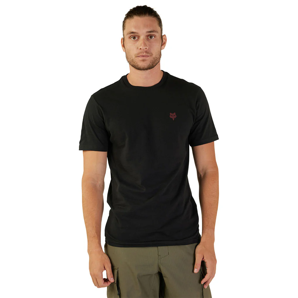 Fox - Faded Out Black Tee - Image 2