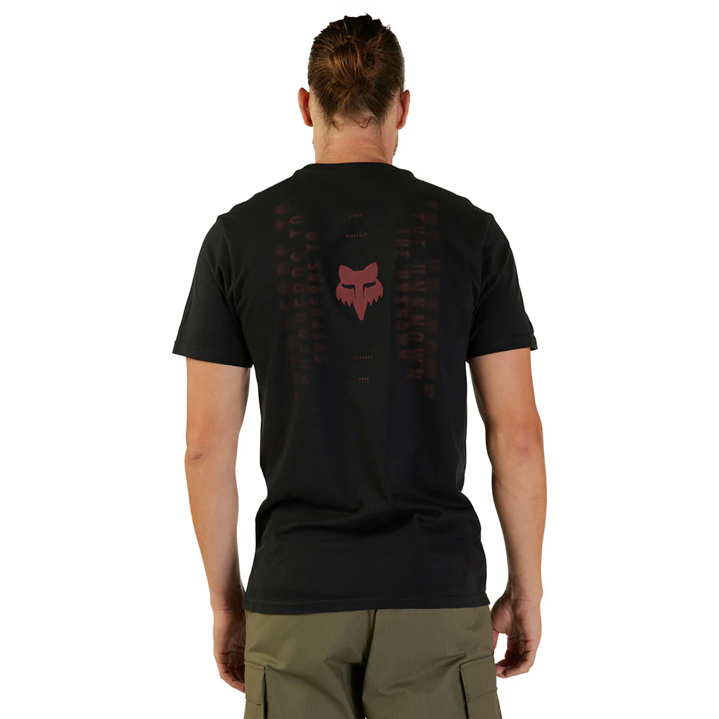 Fox - Faded Out Black Tee - Image 3