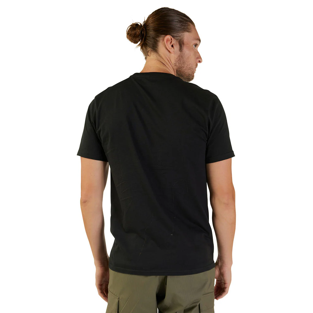 Fox - Fox Head Black/Black Tee - Image 3
