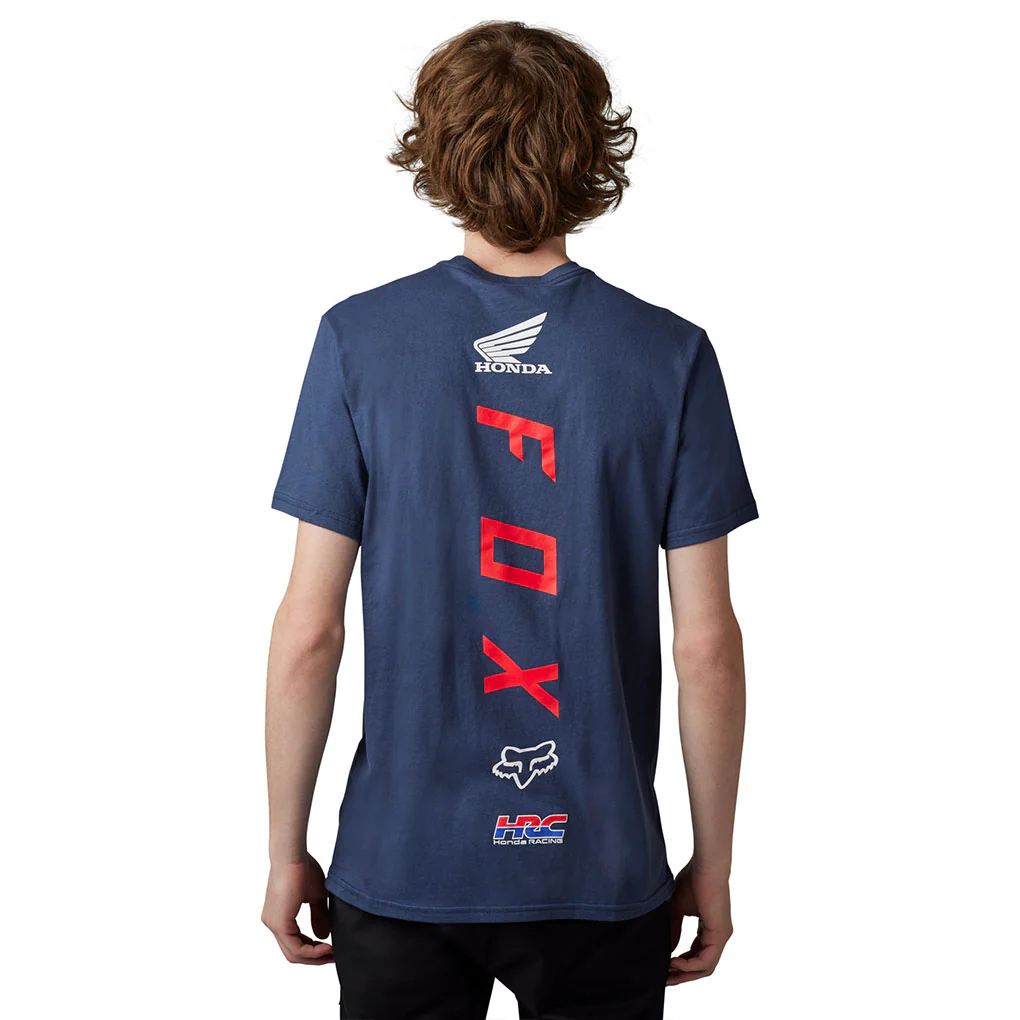 Fox - Fox X Honda Deep Cobalt Tee - Image 2
