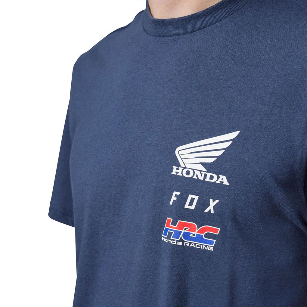 Fox - Fox X Honda Deep Cobalt Tee - Image 4