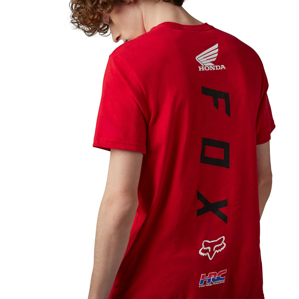 Fox - Fox X Honda Red Tee - Image 3