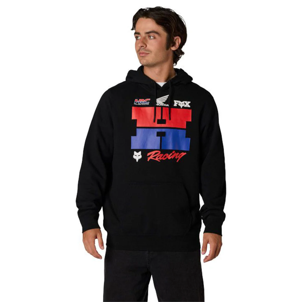 Fox - Honda Black Hoodie - Image 2