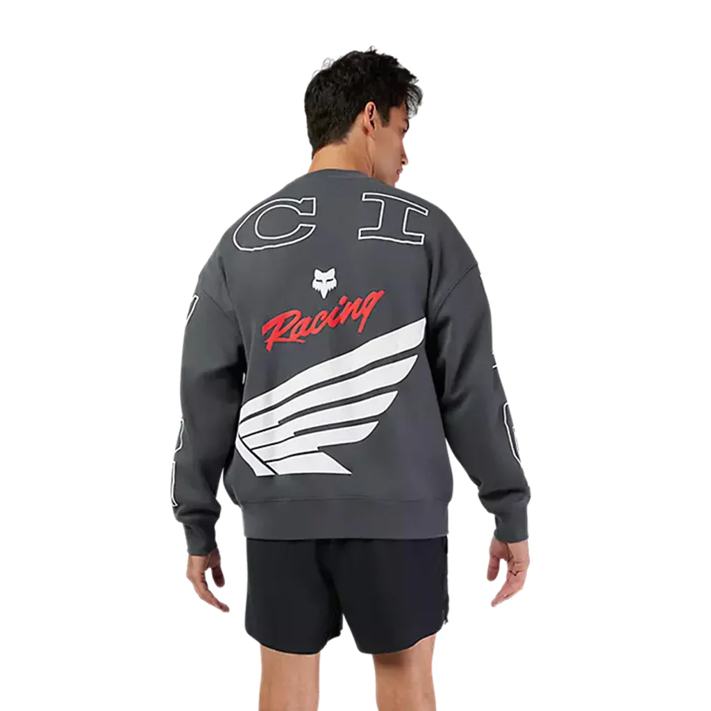 Fox - Honda Oversized Dark Shadow Crew Sweatshirt - Image 2