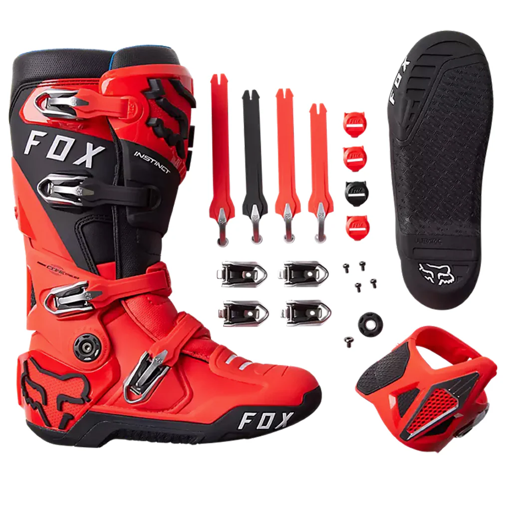 Fox - Instinct Flo Red MX Boots - Image 6