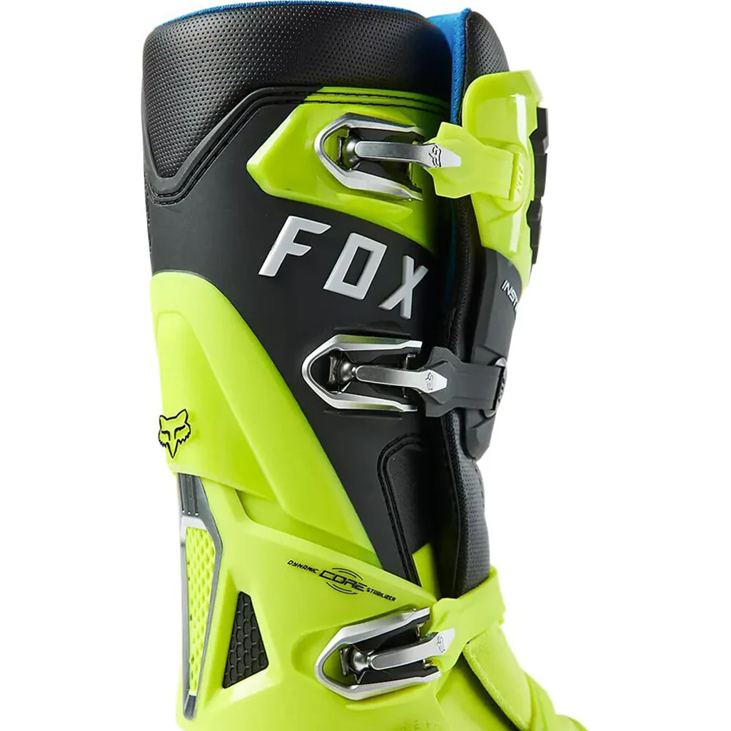 Fox - Instinct 2.0 Flo Yellow MX Boots - Image 5