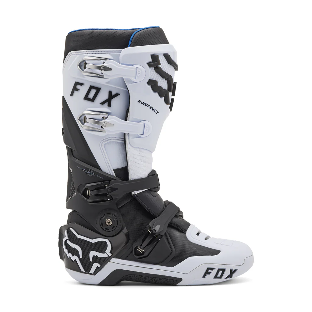 Fox - Instinct 2.0 White/Black MX Boots - Image 2