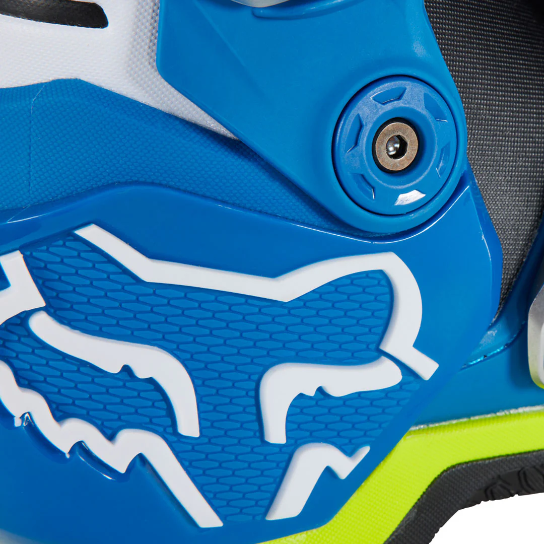 Fox - Motion Blue/Yellow MX Boots - Image 11
