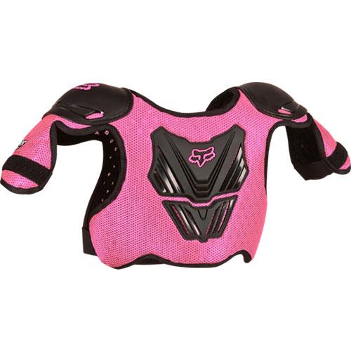 Fox - PeeWee Titan Black/Pink Roost Deflector - Image 2