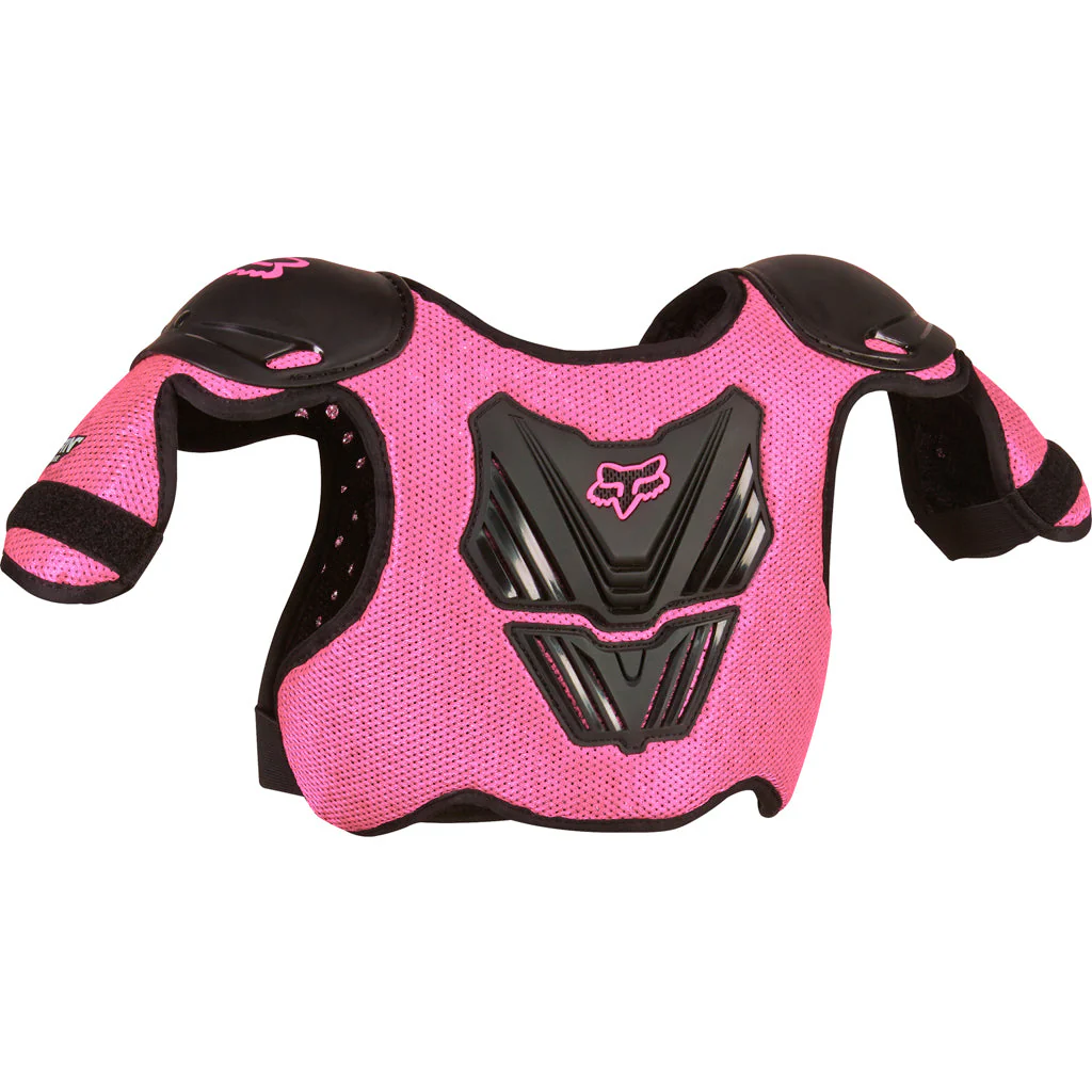 Fox - PeeWee Titan Black/Pink Roost Deflector - Image 2