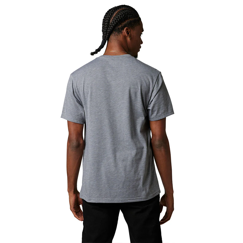 Fox - Pinnacle Grey/Orange Tee - Image 2