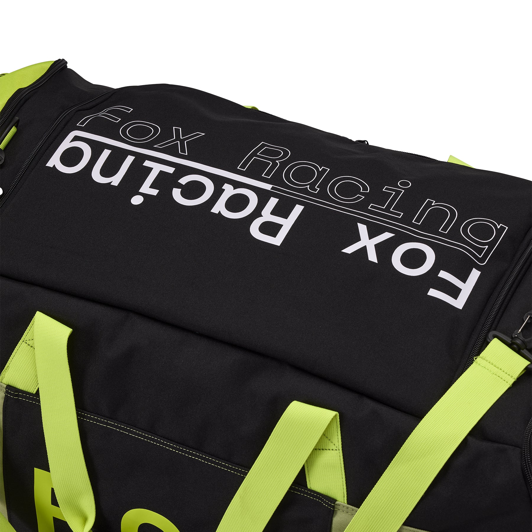 Fox - 2025 Race Spec Podium 180 Purple/Green Duffle Bag - Image 3