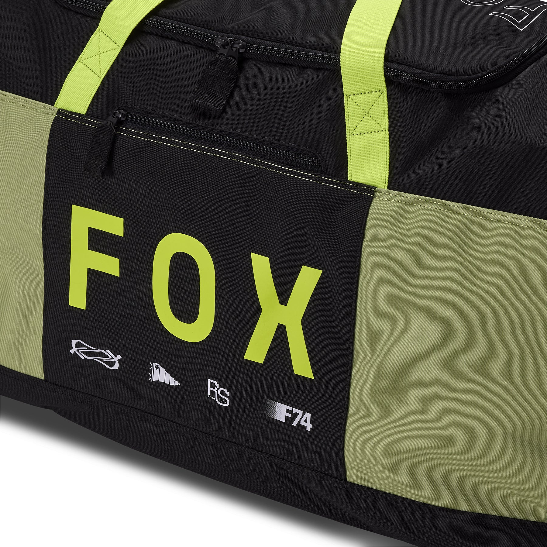 Fox - 2025 Race Spec Podium 180 Purple/Green Duffle Bag - Image 6