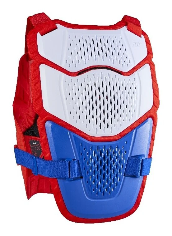 Fox - Raceframe Impact CE Blue/Red Chest Protector - Image 2