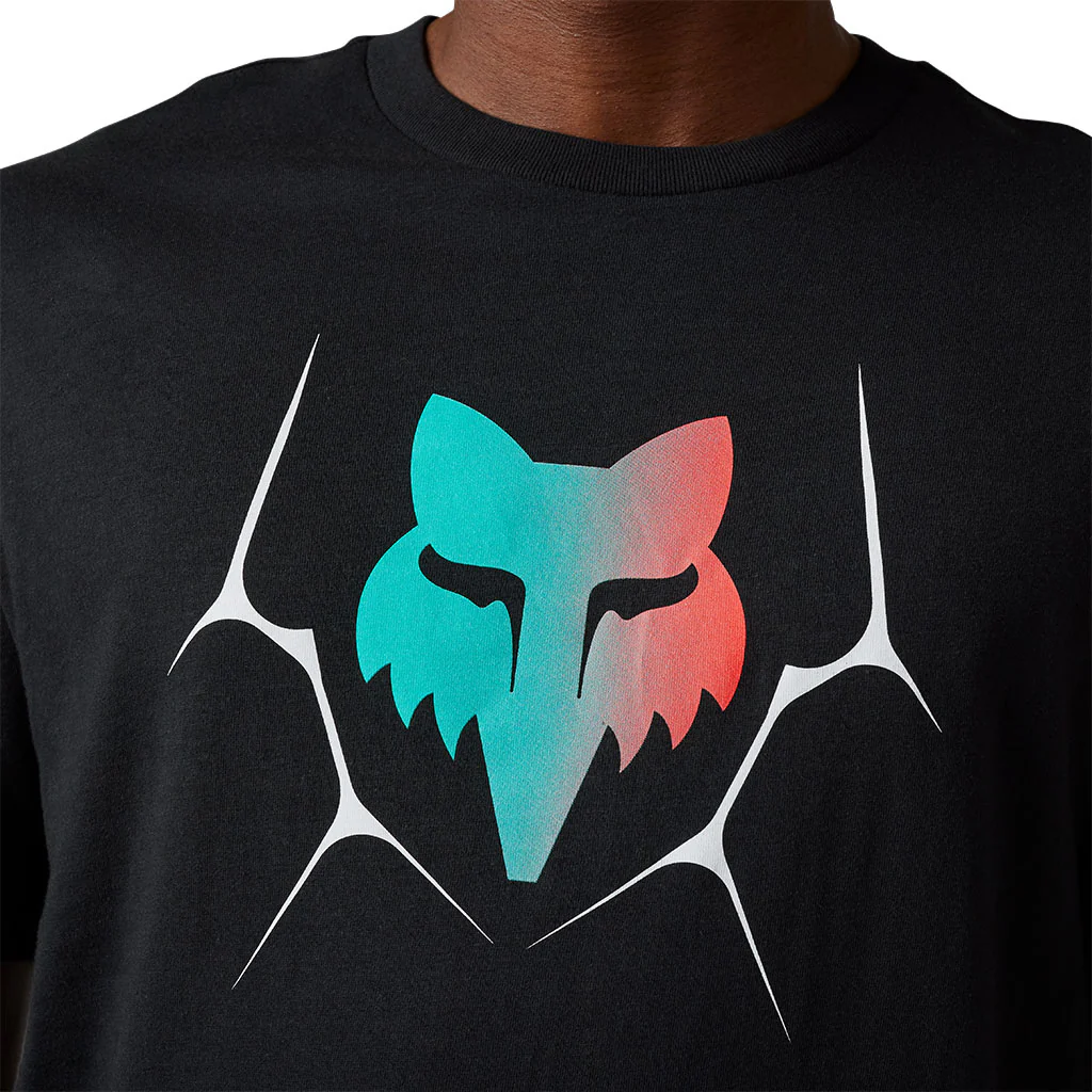 Fox - Syz Premium Mens Black Tee - Image 3