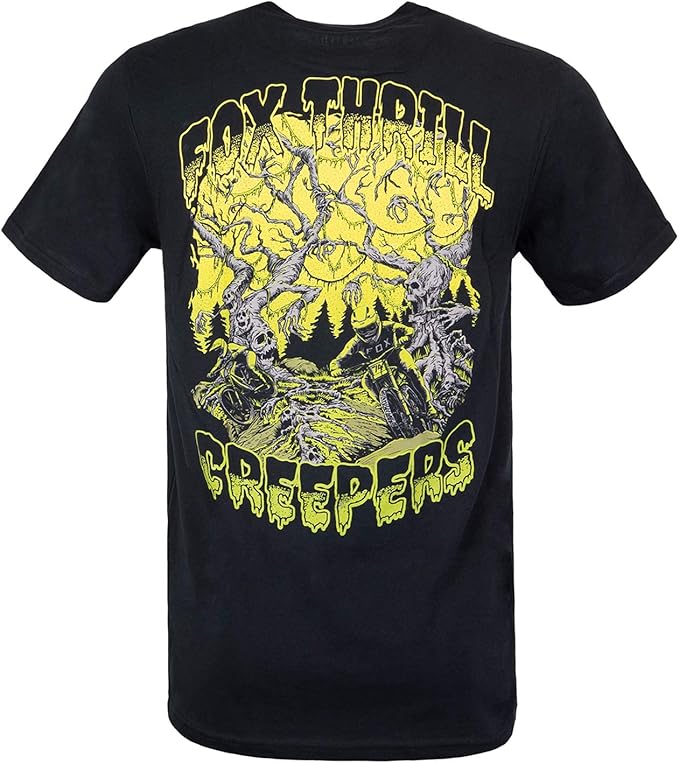 Fox - Thrillest Premium Mens Black Tee - Image 2