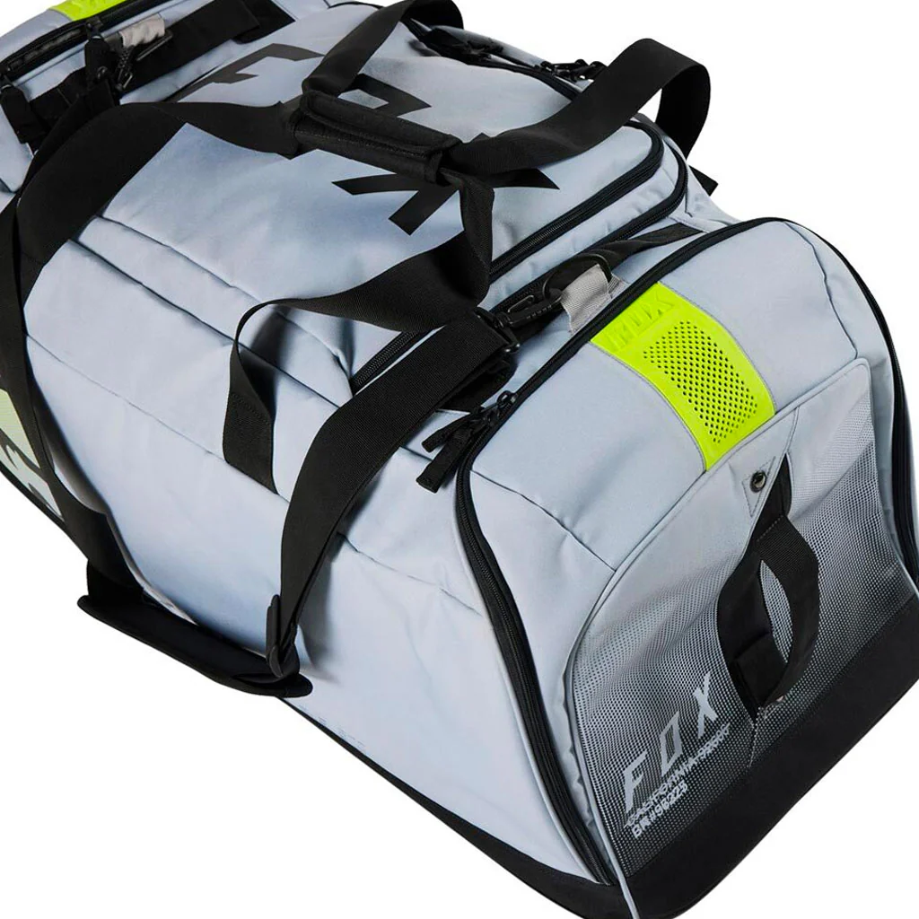 Fox - Toxsyk Flo Yellow Podium Duffle Bag - Image 8