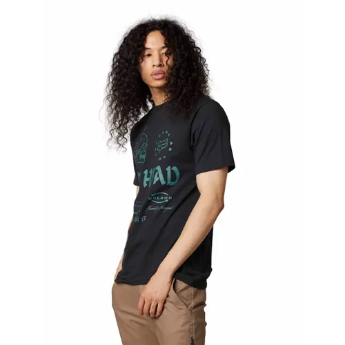 Fox - Unlearned Premium Mens Black Tee - Image 3
