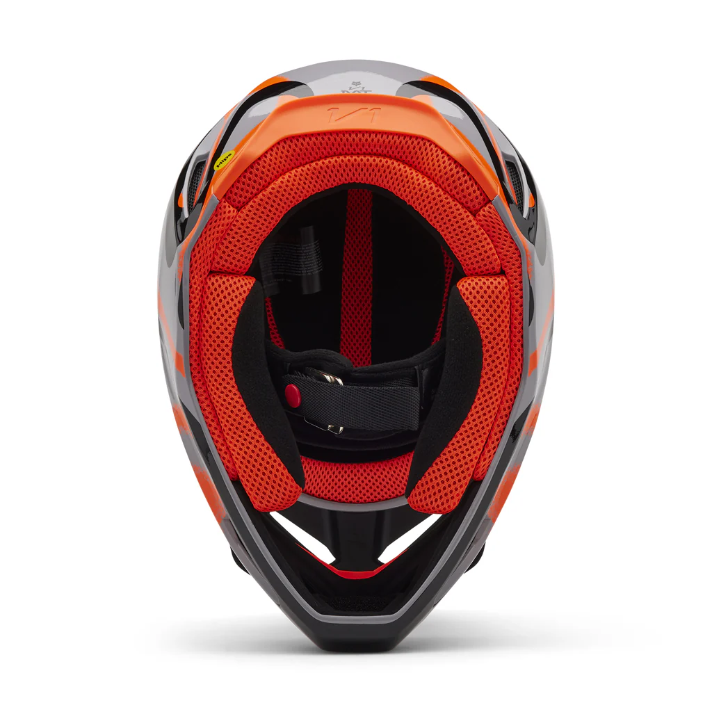 Fox - 2025 V1 Grey Emotion Helmet - Image 6