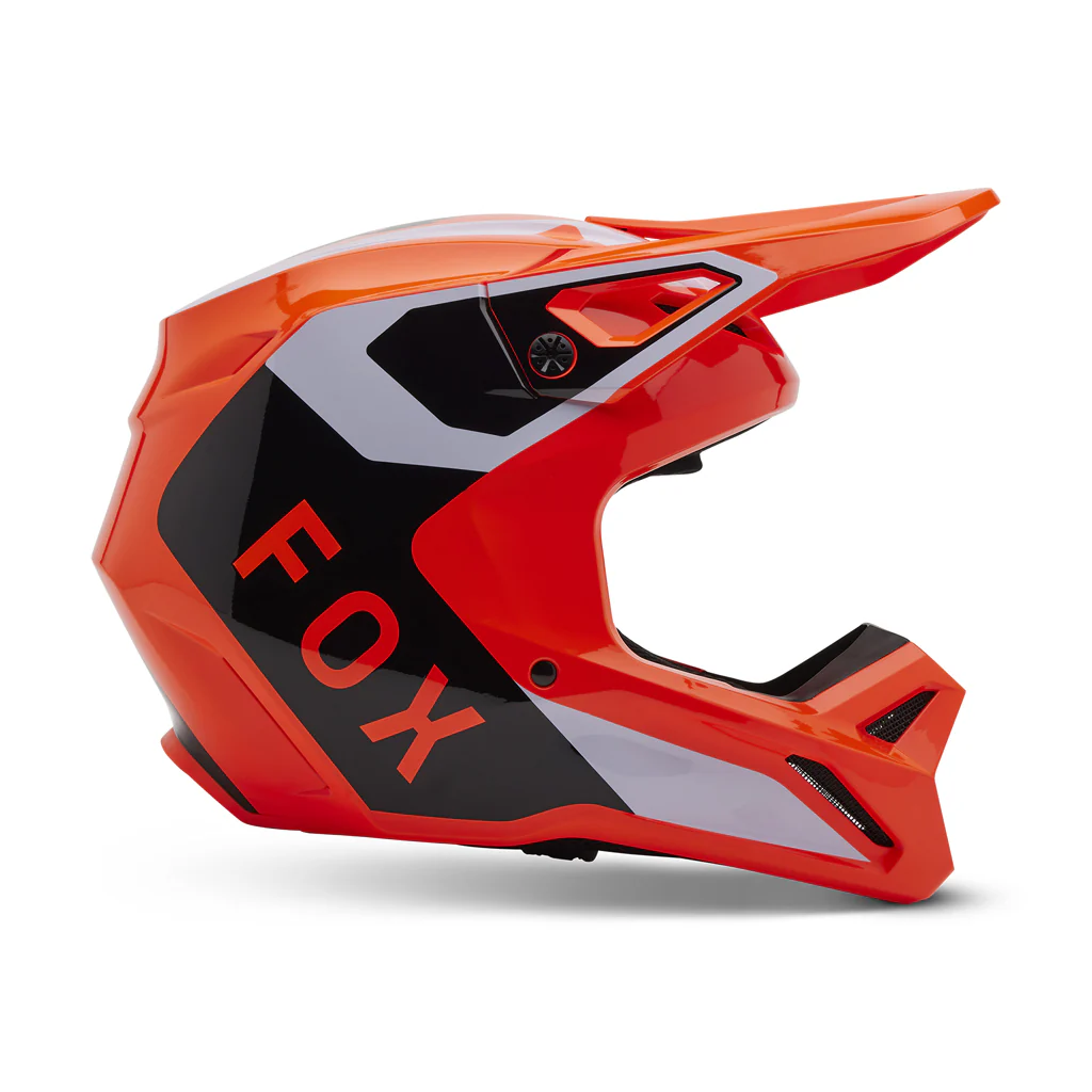 Fox - 2025 V1 Lean Flo Orange Helmet - Image 2
