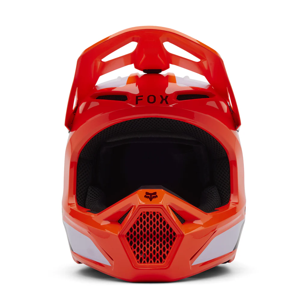 Fox - 2025 V1 Lean Flo Orange Helmet - Image 3