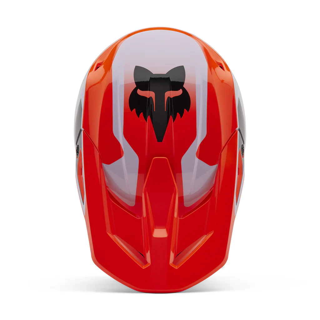 Fox - 2025 V1 Lean Flo Orange Helmet - Image 4