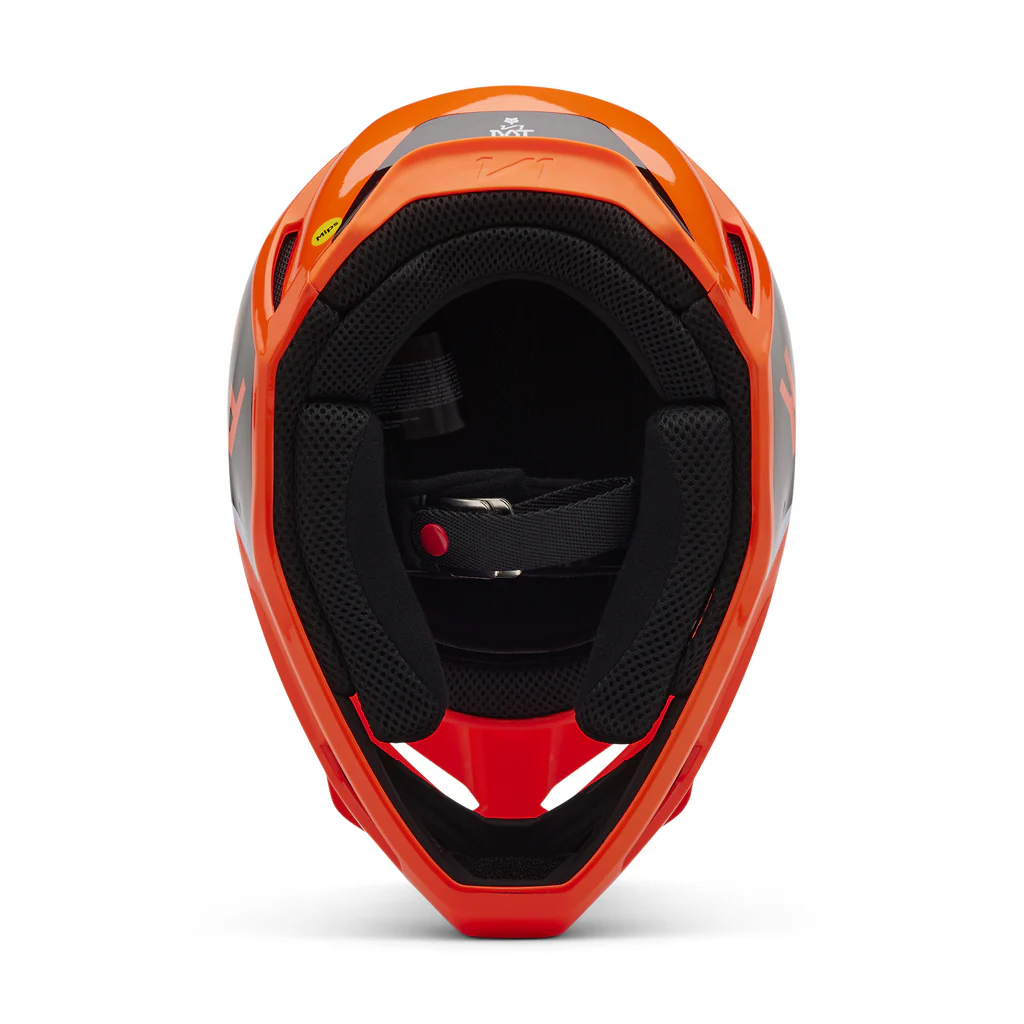Fox - 2025 V1 Lean Flo Orange Helmet - Image 6