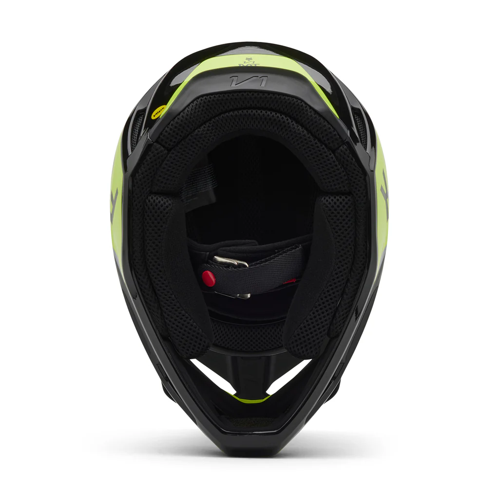 Fox - 2025 V1 Grey/Yellow Lean Helmet - Image 6