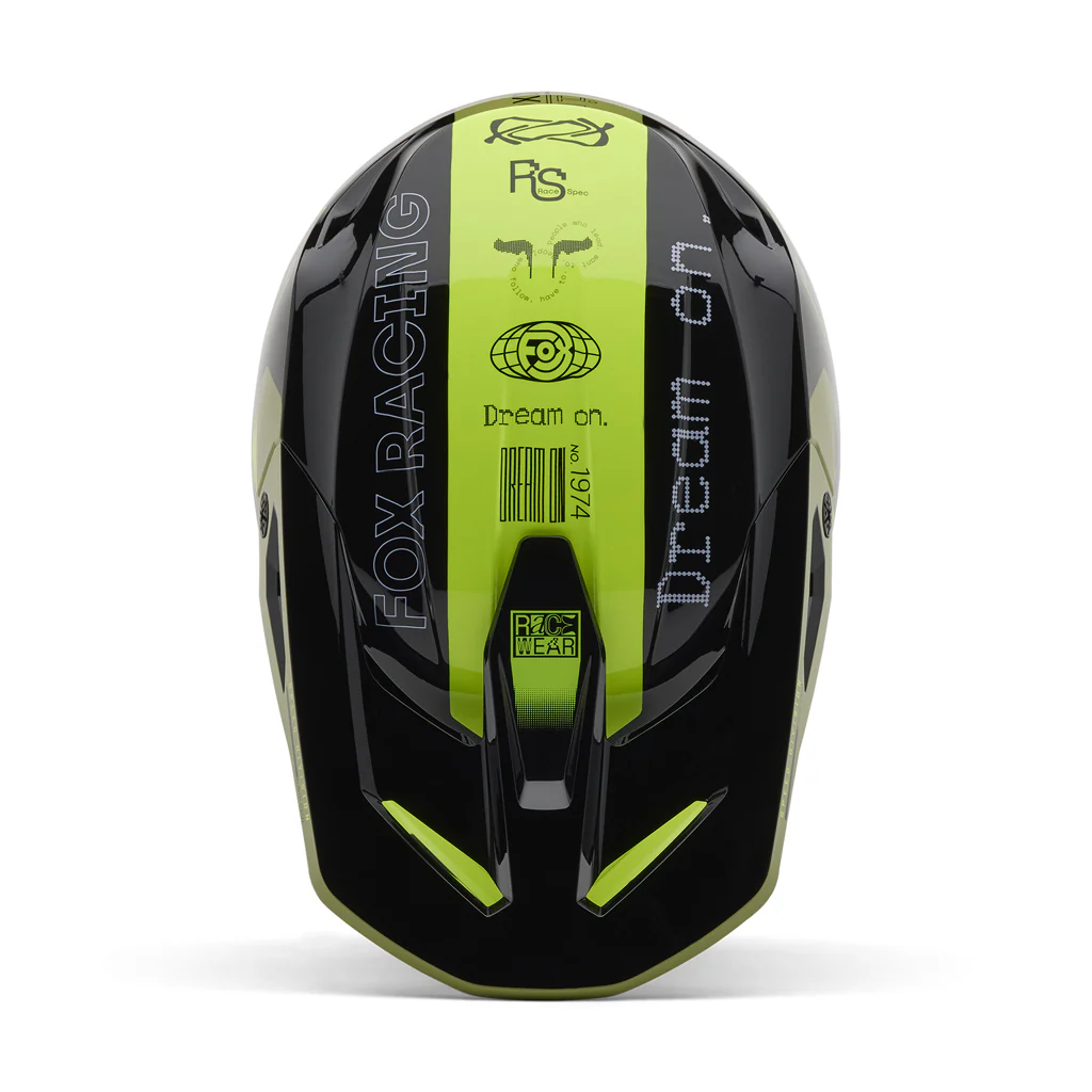 Fox - 2025 V1 Race Spec Green Helmet - Image 4