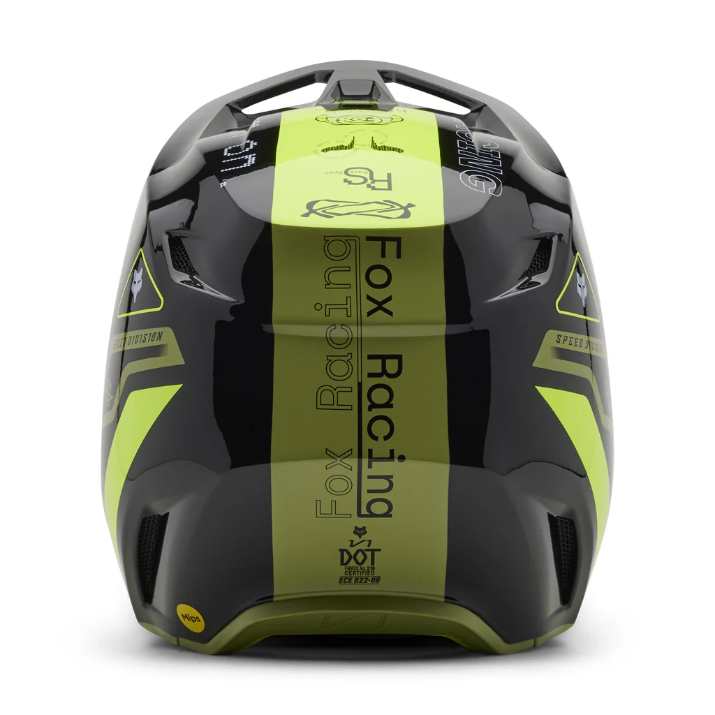 Fox - 2025 V1 Race Spec Green Helmet - Image 5