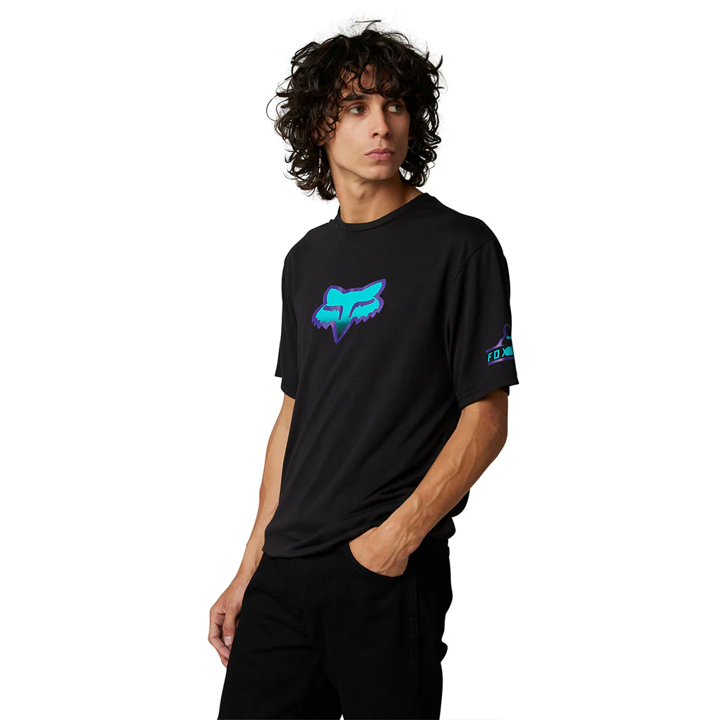 Fox - Vizen Black Tech Tee