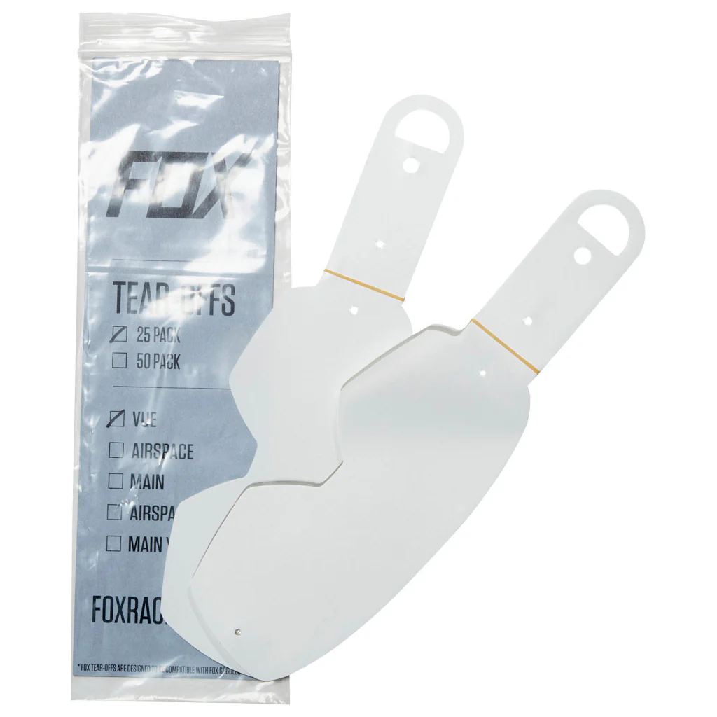 Fox - Vue Laminated Tear Offs - 14 Pack