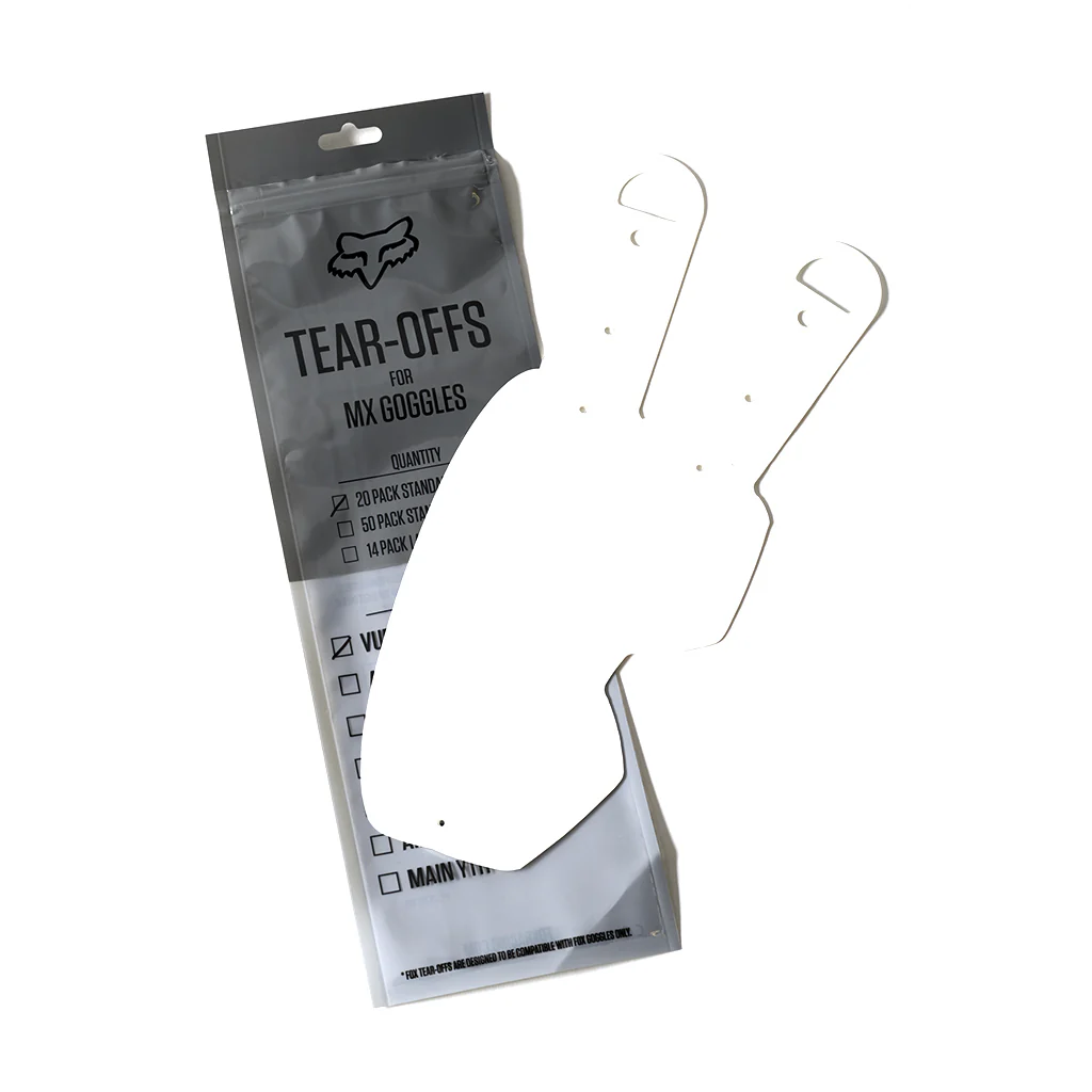 Fox - Vue Roll Off Tear Off Clear Lens