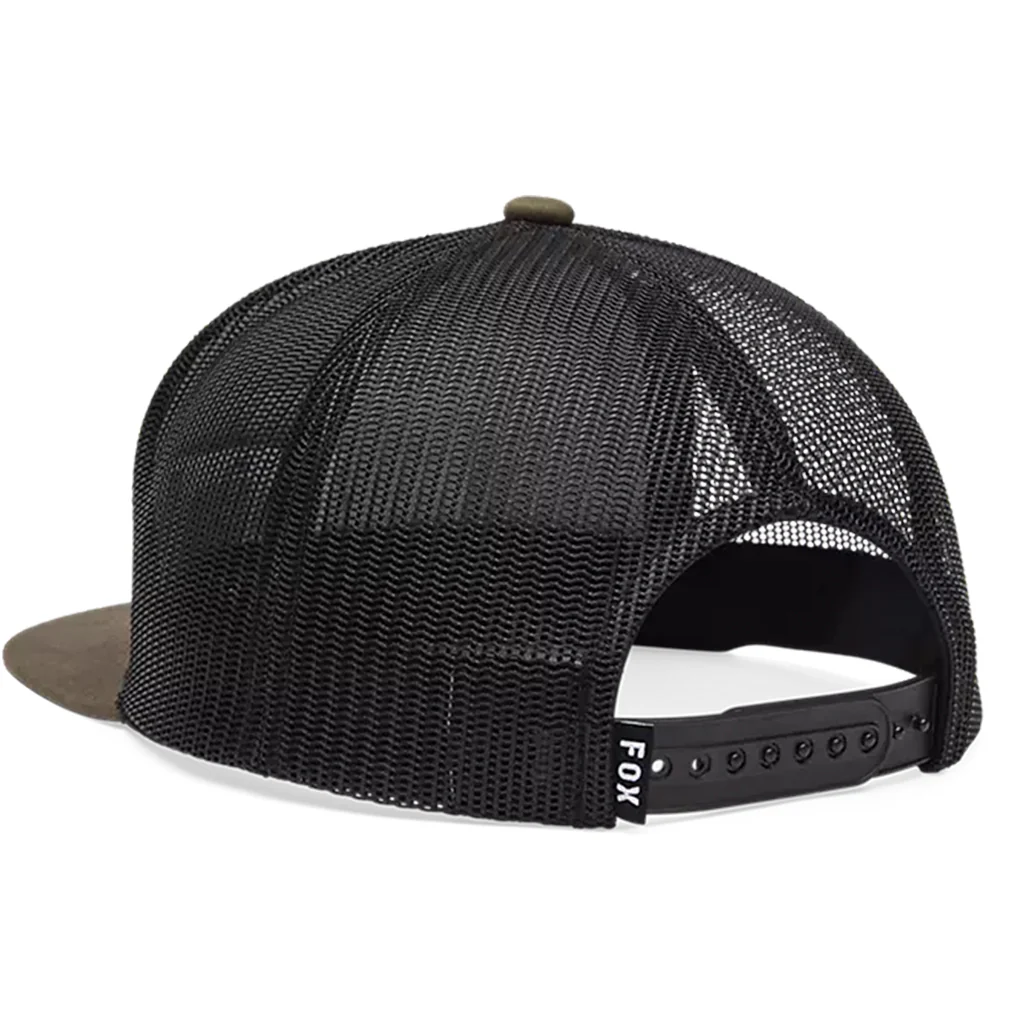 Fox - Winged Military Green Trucker Hat - Image 2
