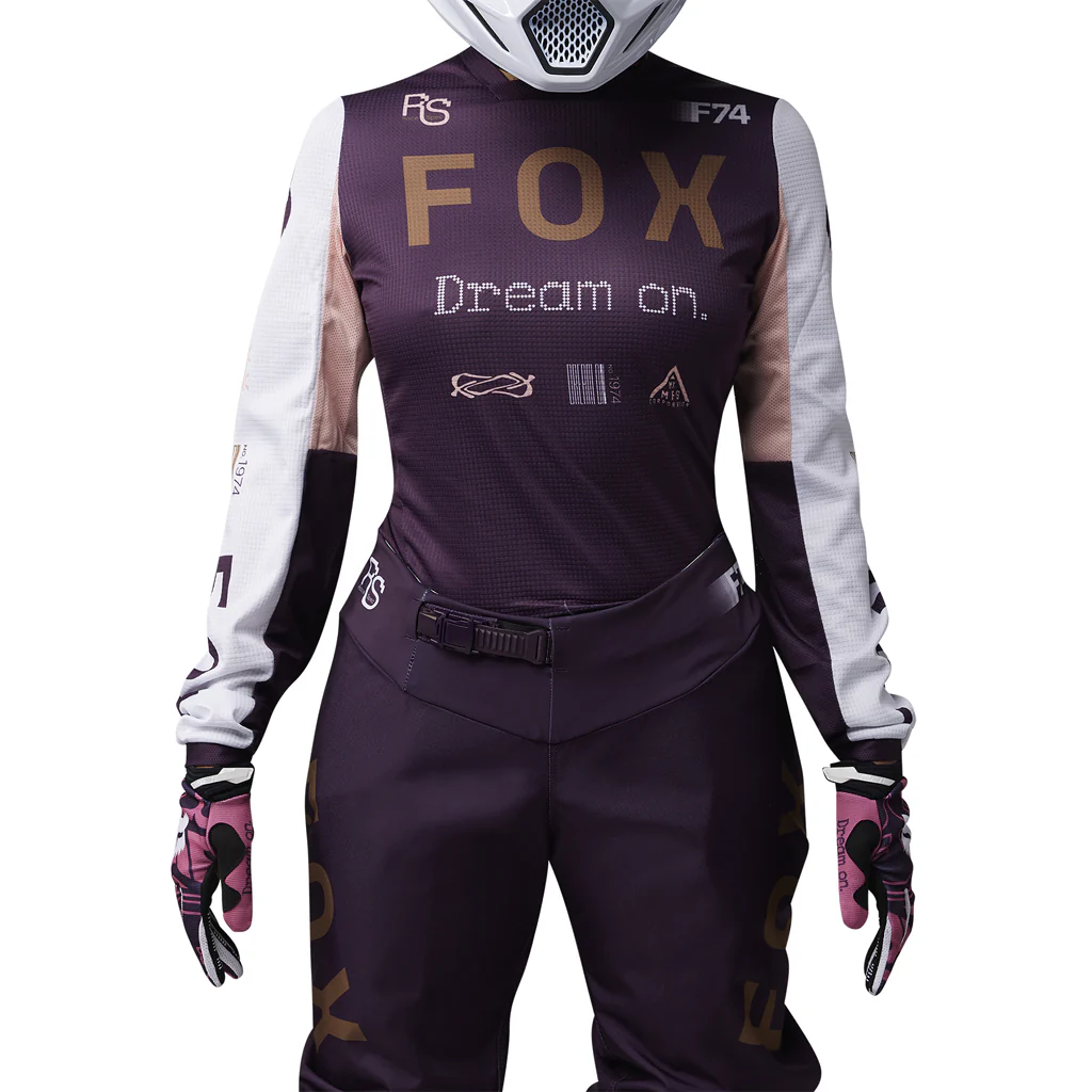 Fox - 2025 Womens 180 Race Spec Dark Purple Jersey - Image 3